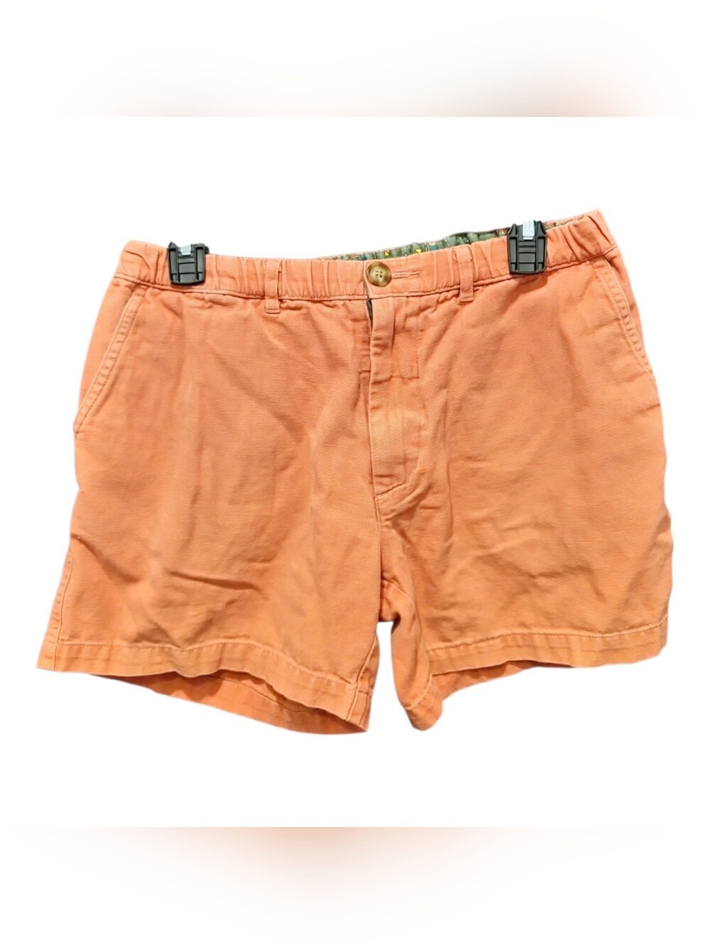 Chubbies Salmon Mens Shorts Size Medium 100% Cotton Canoe Paddle usa Gorpcore